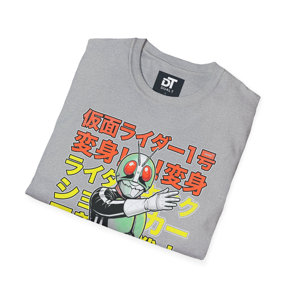 Kamen Rider Vintage Japanese Retro Hero Graphic Tee Streetwear