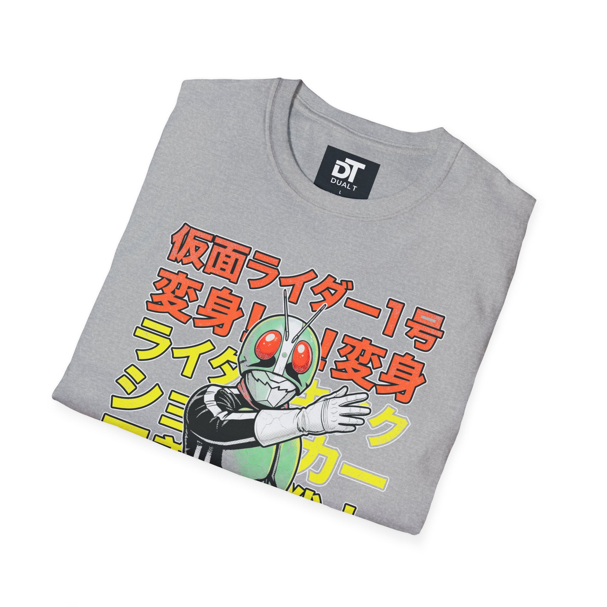 Kamen Rider Vintage Japanese Retro Hero Graphic Tee Streetwear