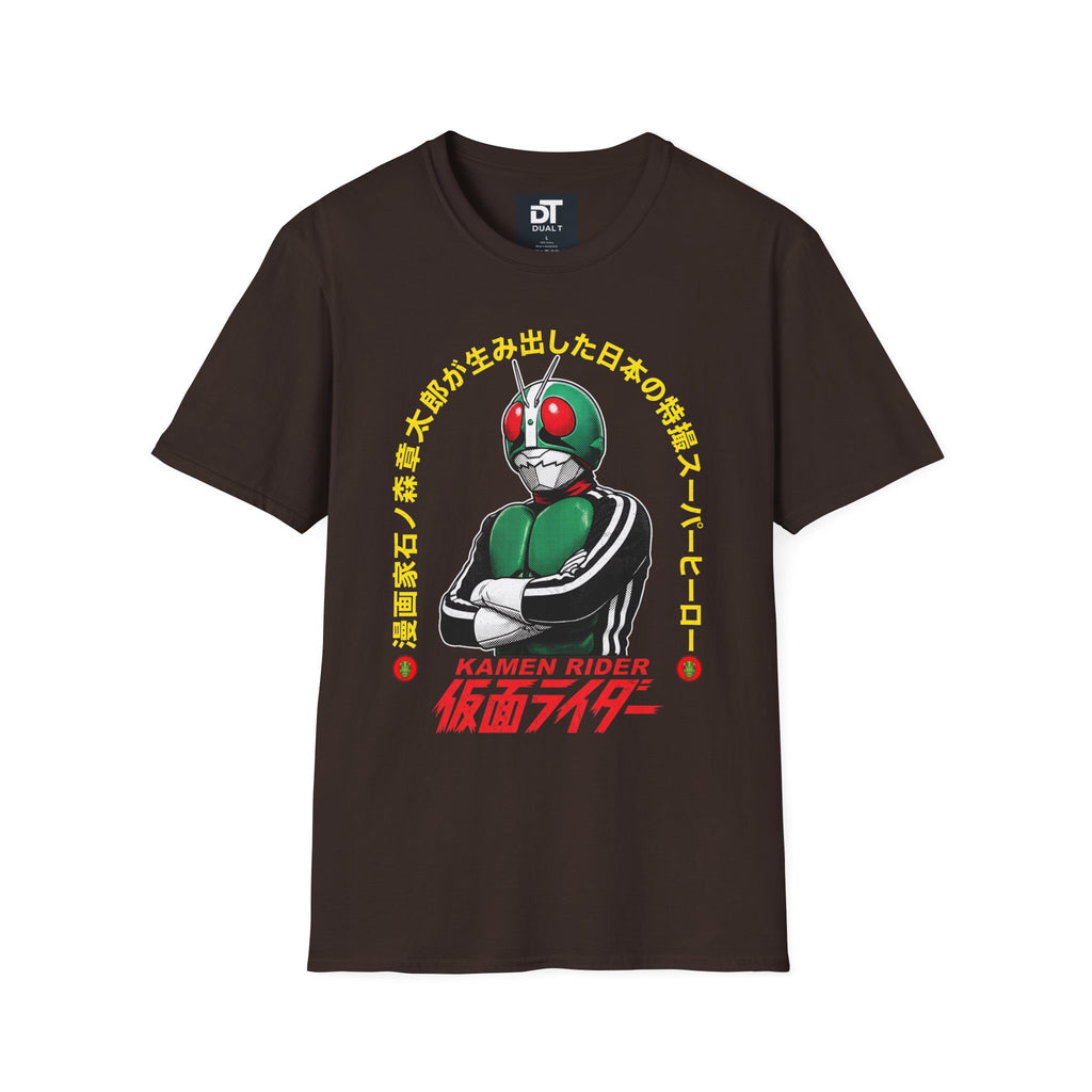 Kamen Rider Vintage Tokusatsu Graphic T-Shirt - Retro Japanese Streetwear