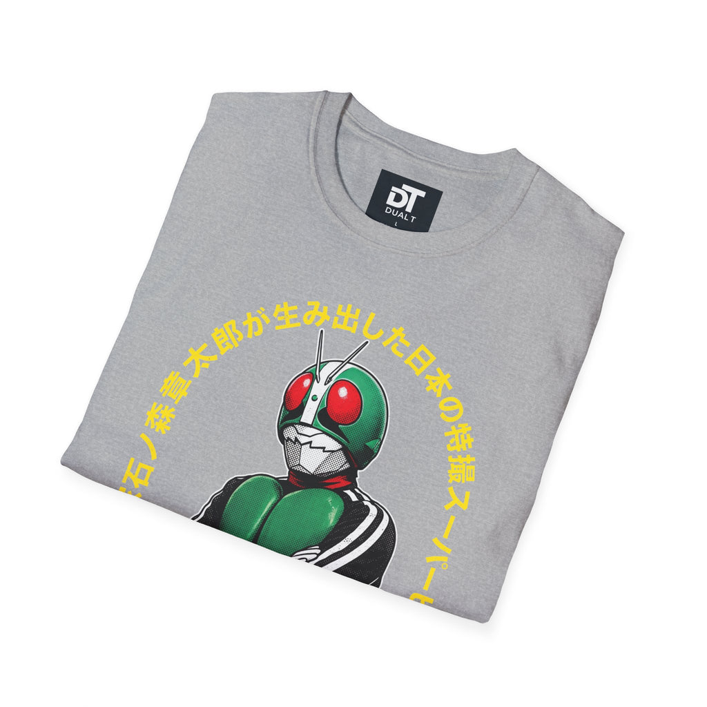 Kamen Rider Vintage Tokusatsu Graphic T-Shirt - Retro Japanese Streetwear