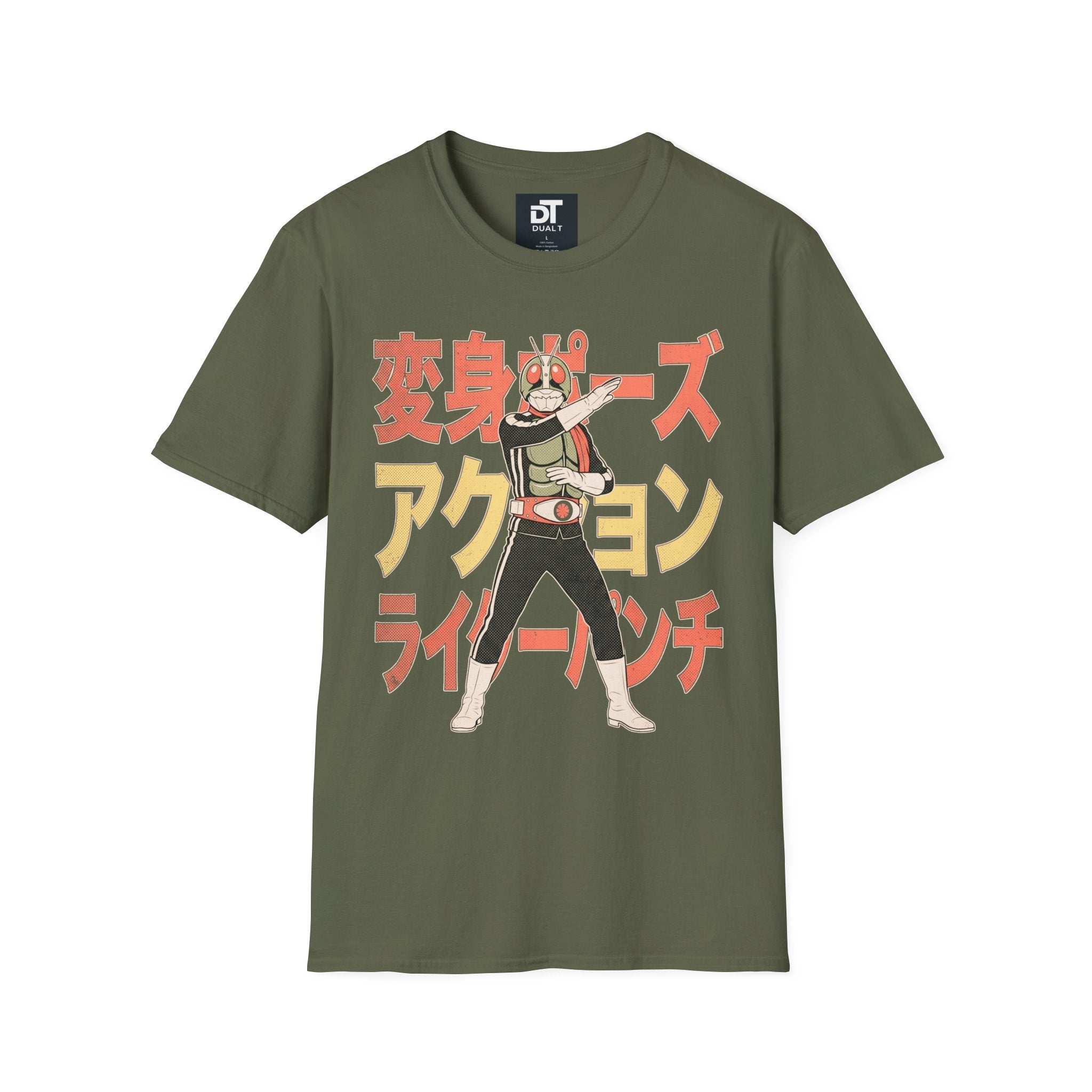 Japanese Tokusatsu Retro Hero Vintage Graphic Tee