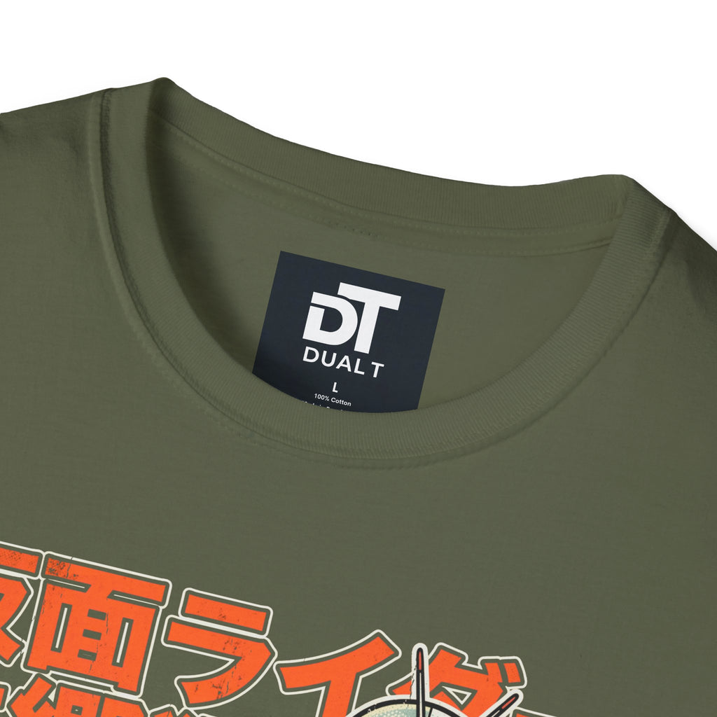 Kamen Rider Vintage Japanese Action Hero Graphic Tee - Retro Streetwear