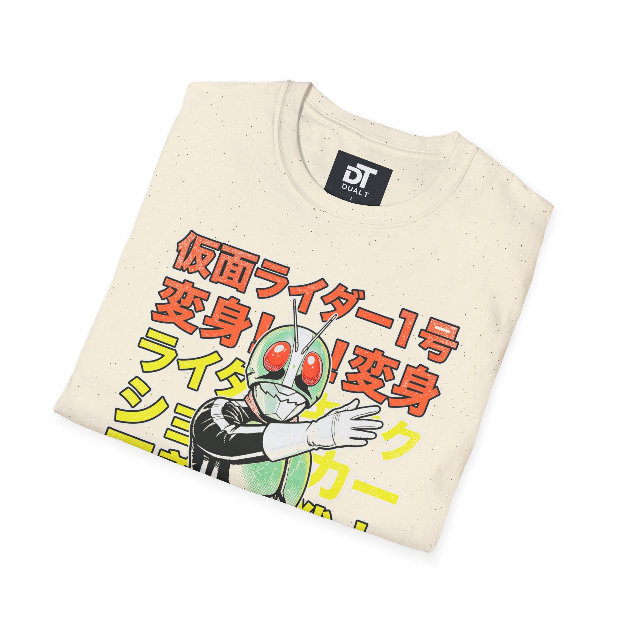 Kamen Rider Vintage Japanese Retro Hero Graphic Tee Streetwear