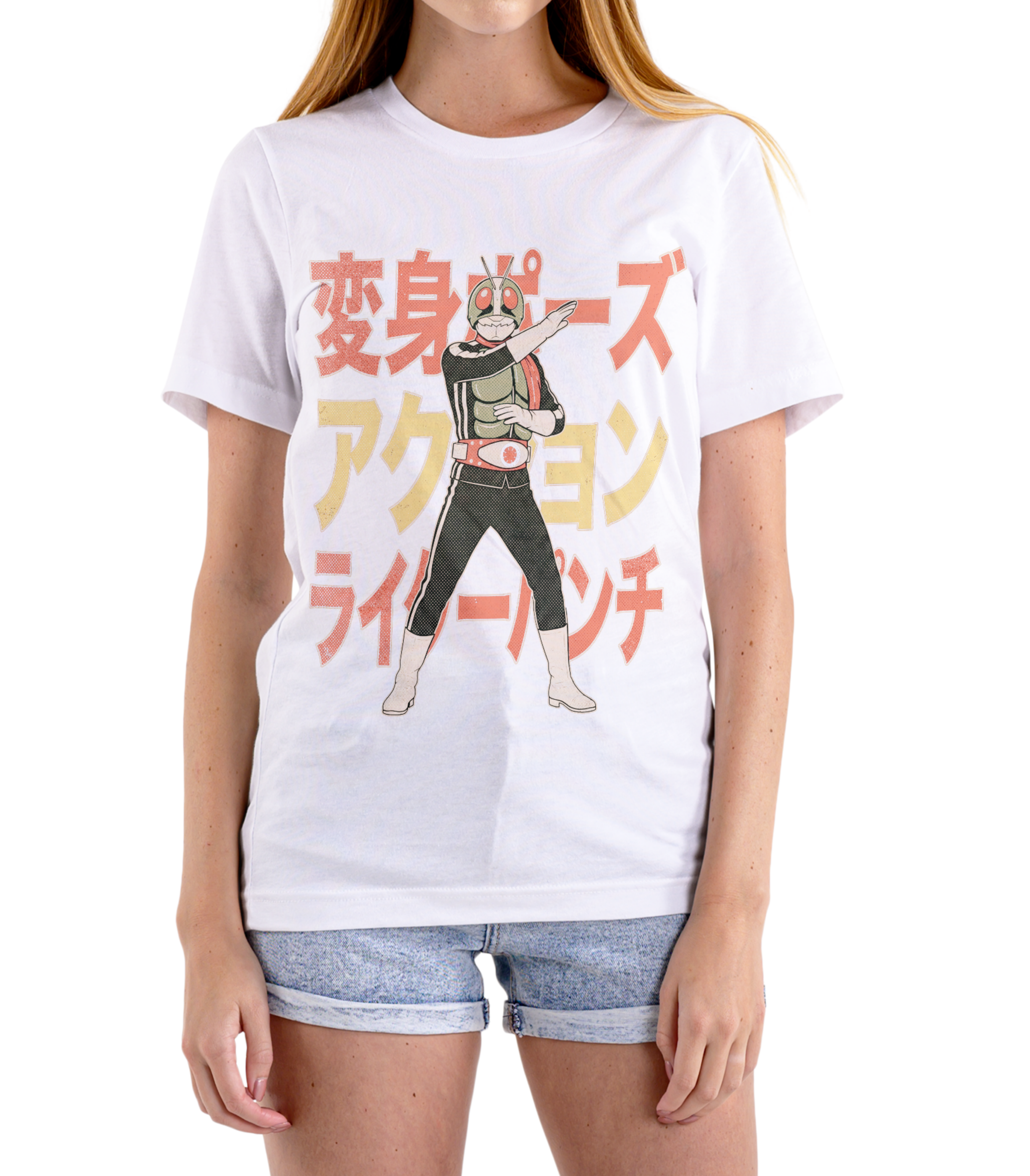 Japanese Tokusatsu Retro Hero Vintage Graphic Tee