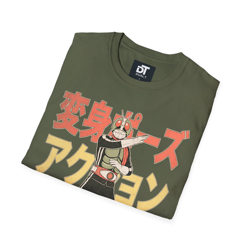 Japanese Tokusatsu Retro Hero Vintage Graphic Tee