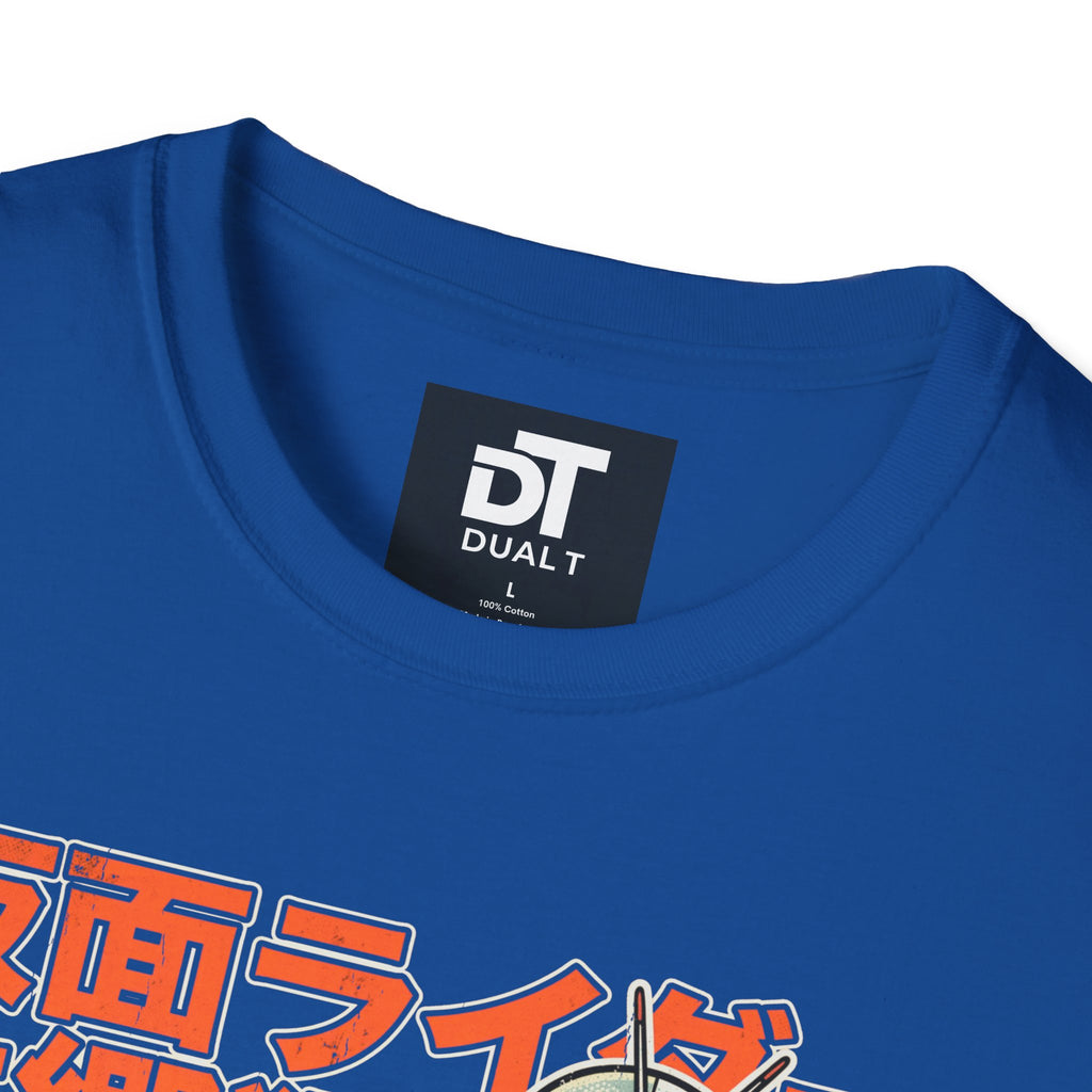 Kamen Rider Vintage Japanese Action Hero Graphic Tee - Retro Streetwear