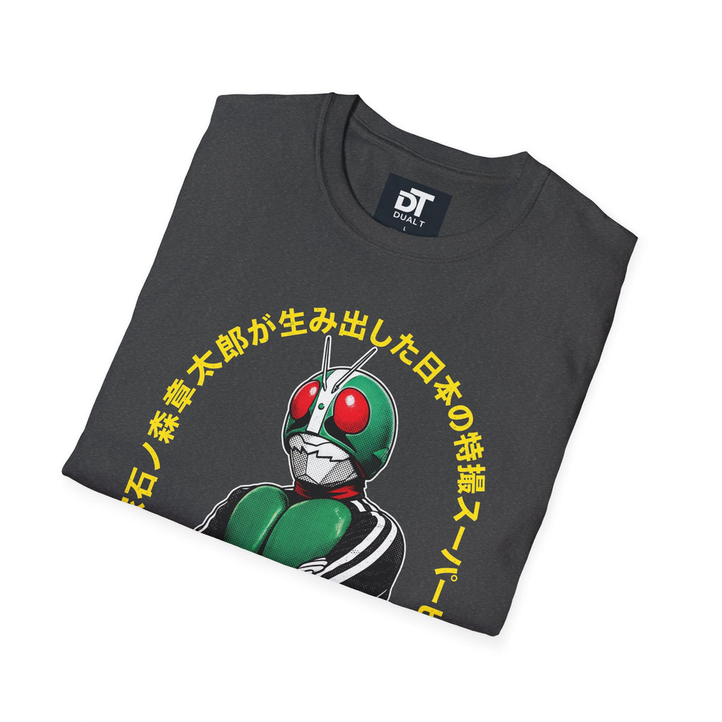 Kamen Rider Vintage Tokusatsu Graphic T-Shirt - Retro Japanese Streetwear