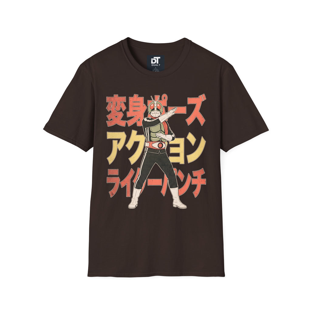 Japanese Tokusatsu Retro Hero Vintage Graphic Tee