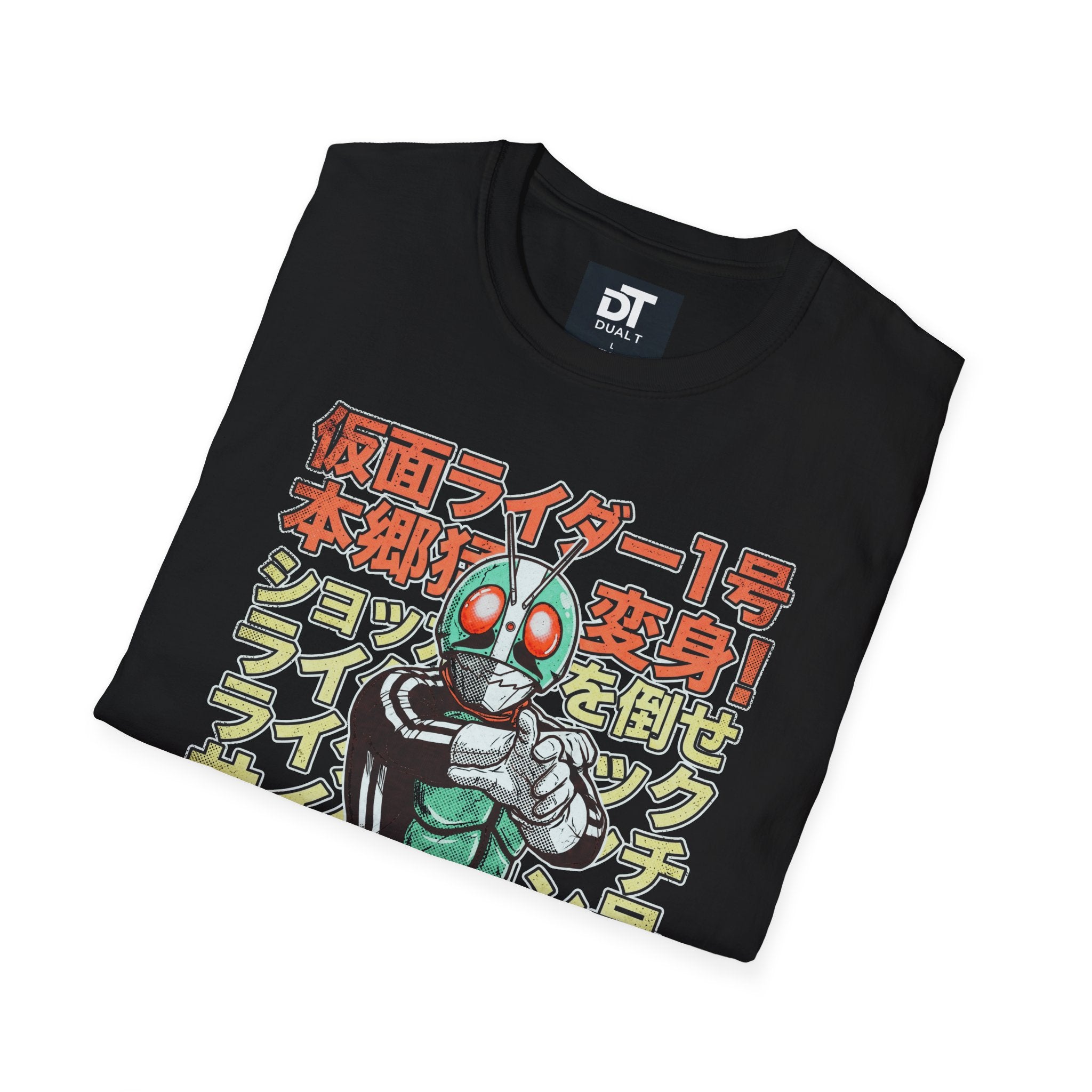 Kamen Rider Vintage Style Anime Streetwear Graphic Tee
