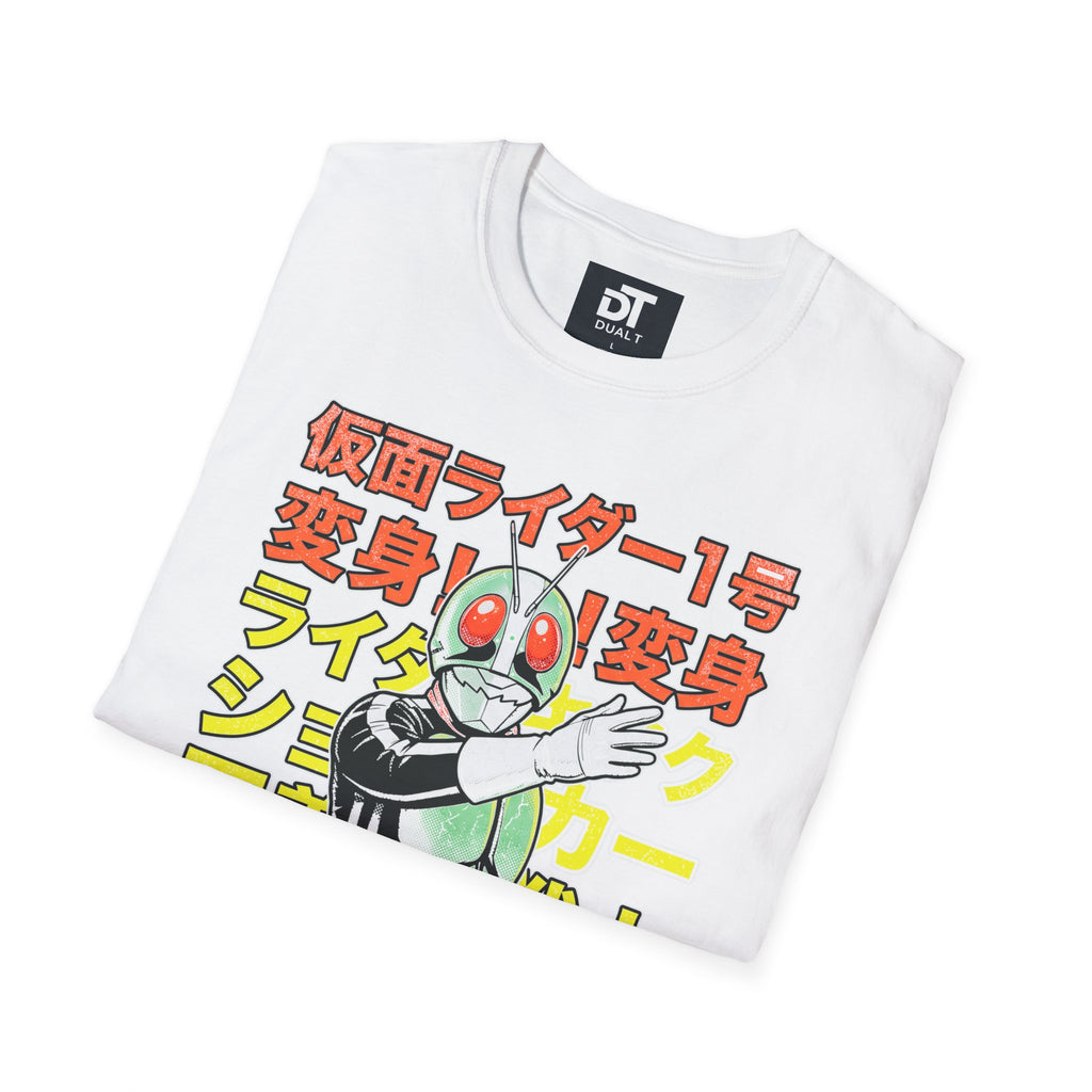 Kamen Rider Vintage Japanese Retro Hero Graphic Tee Streetwear