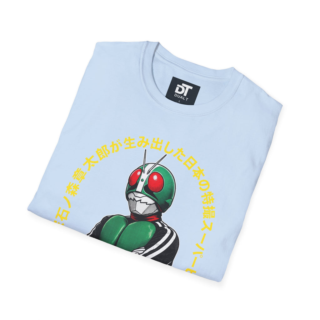 Kamen Rider Vintage Tokusatsu Graphic T-Shirt - Retro Japanese Streetwear